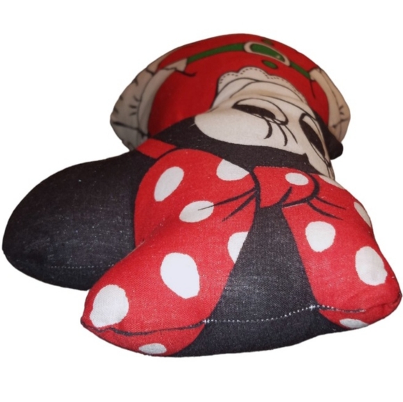 Disney Christmas Bundle Mickey Mouse & Minnie Cloth Dolls, Ornament & Sp… - Picture 16 of 16